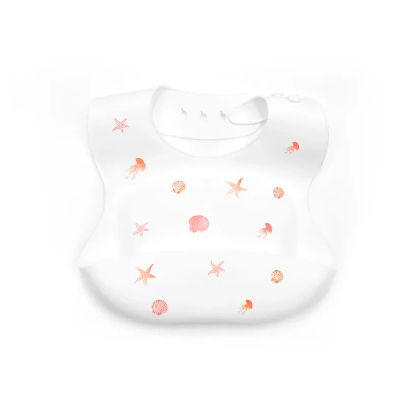 Soft Silicone Pocket Bib