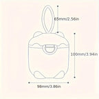 Rotating 4-Compartment Formula Dispenser