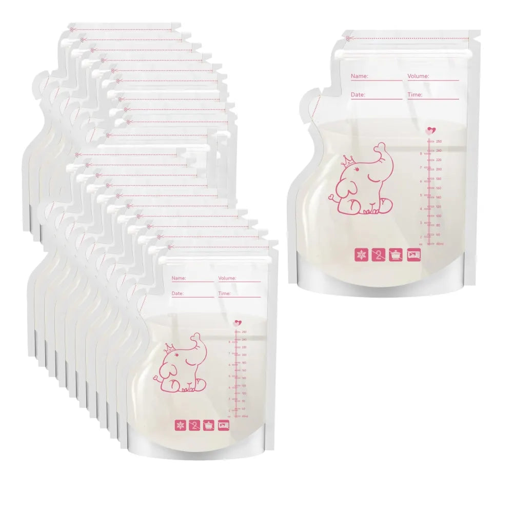 Breast Milk Storage Bags, 50-Pack