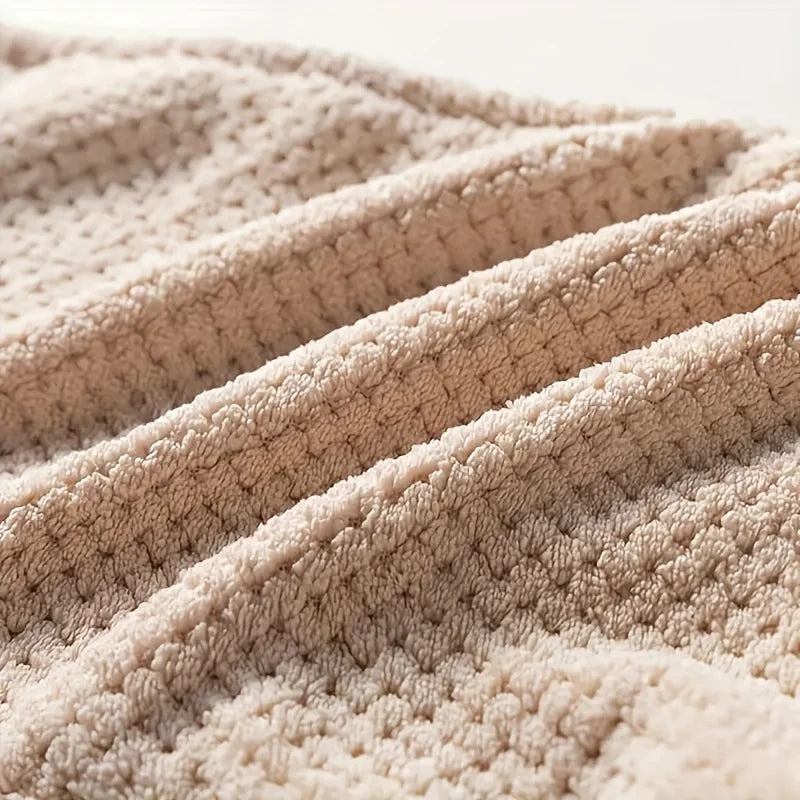 Wearable Bath Wrap & Hair Towel Set
