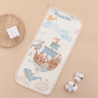 6-Layer Cotton Contour Burp Cloth