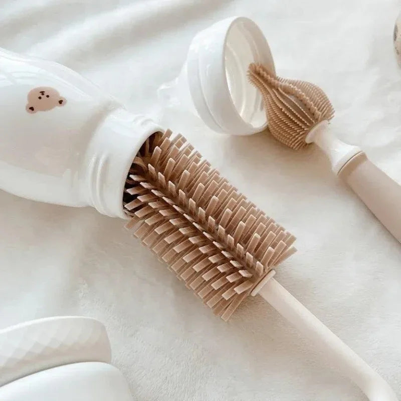 Long-Handle Bottle & Nipple Brush Set