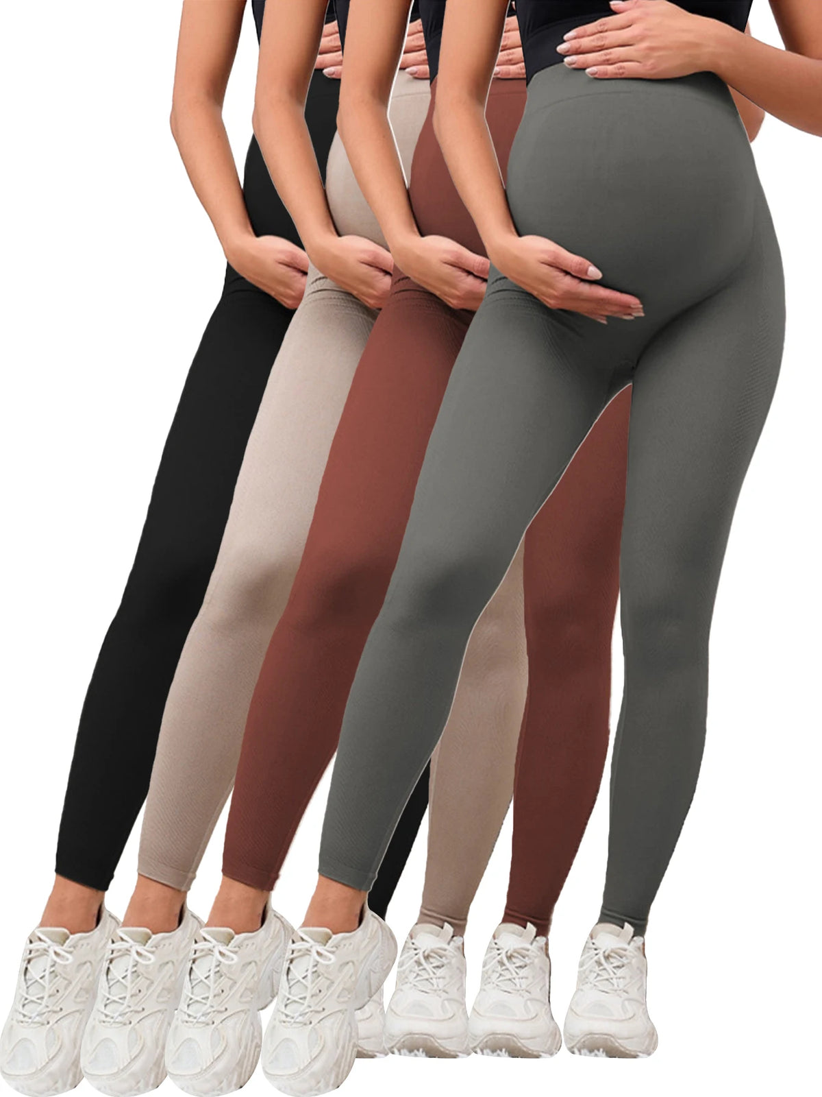 Maternity Yoga Leggings (Multi-Color)