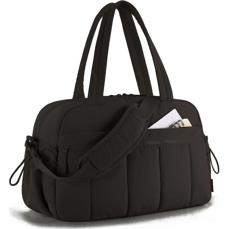 Puffer Weekender Diaper Duffel Bag