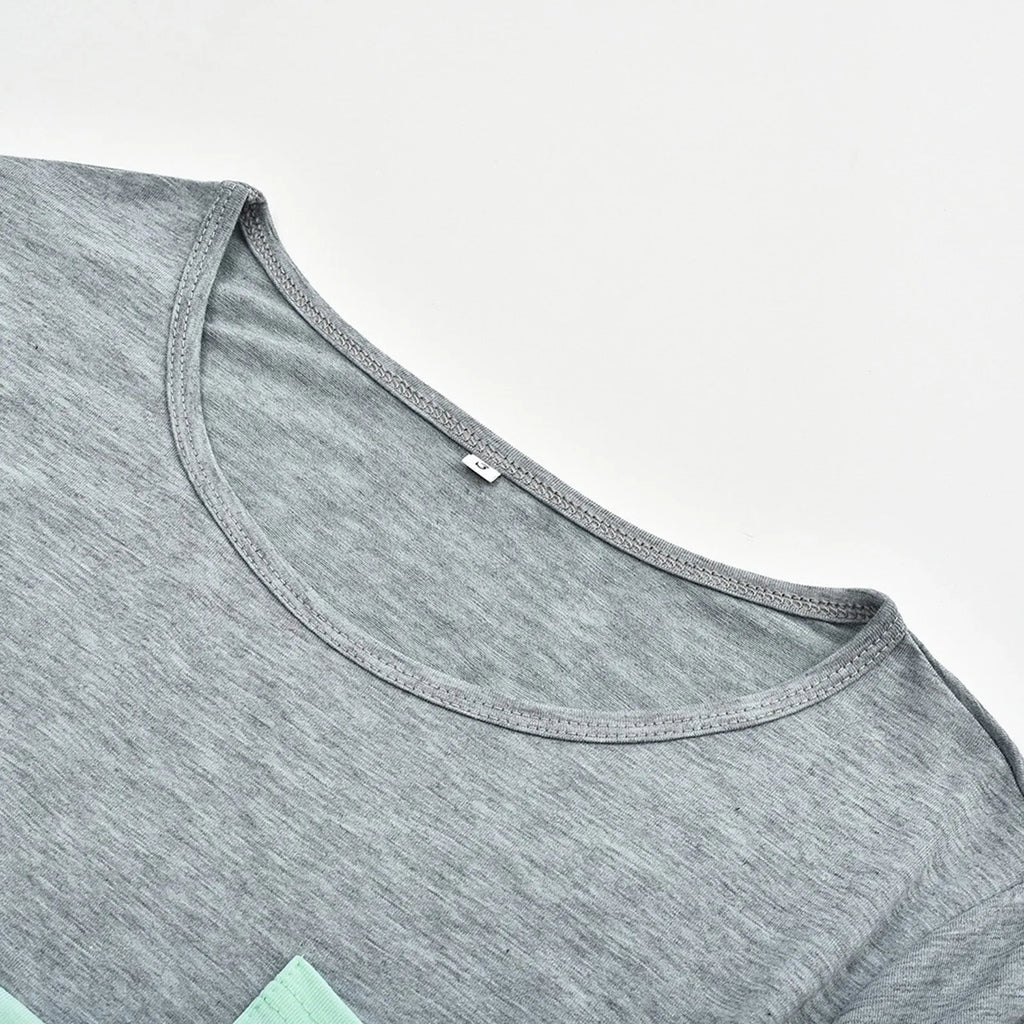 Striped Short-Sleeve Nursing Tee