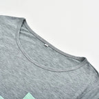 Striped Short-Sleeve Nursing Tee