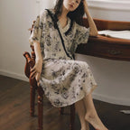 Kimono Wrap Nursing Nightgown