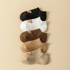 Bear Ankle Baby Socks 5-Pack