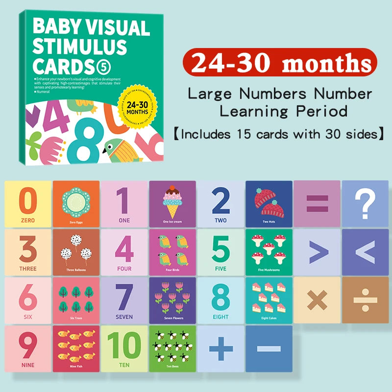 High-Contrast Black & White Baby Cards