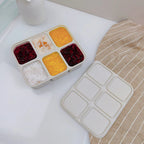 Silicone Freezer Tray with Lid for Breast Milk & Purees