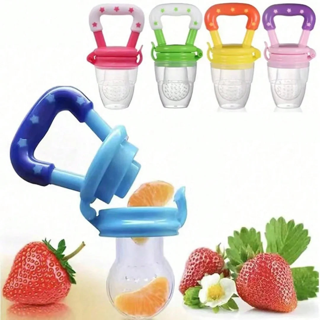 4pc Squeeze Spoon & Fresh Feeder Set
