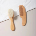 Beech Wood Baby Brush & Comb Set