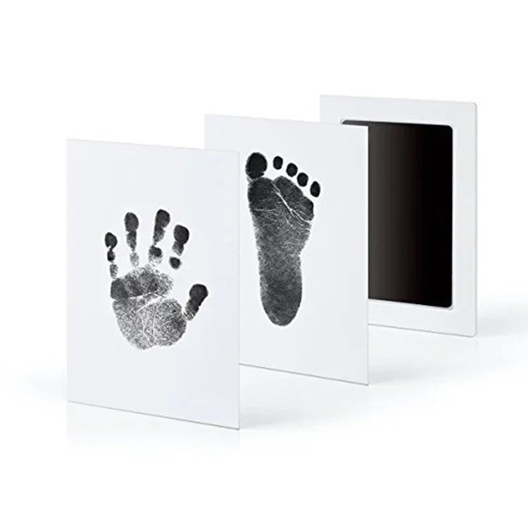 Clean-Touch Baby Hand & Footprint Ink Kit in Black – handprint kit