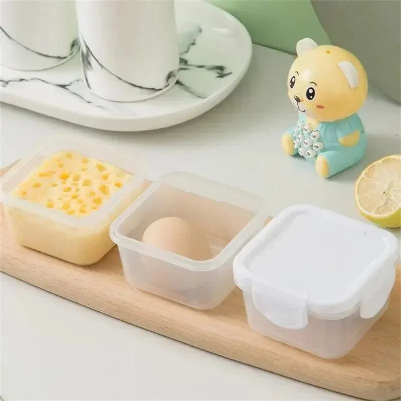 Mini Leakproof Food Storage Containers, 4-Pack