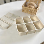 Silicone Freezer Tray with Lid for Breast Milk & Purees