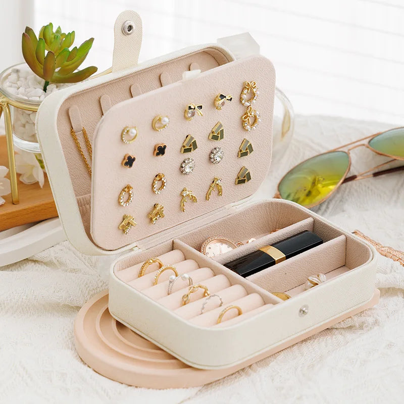 Travel Jewelry Organizer Case