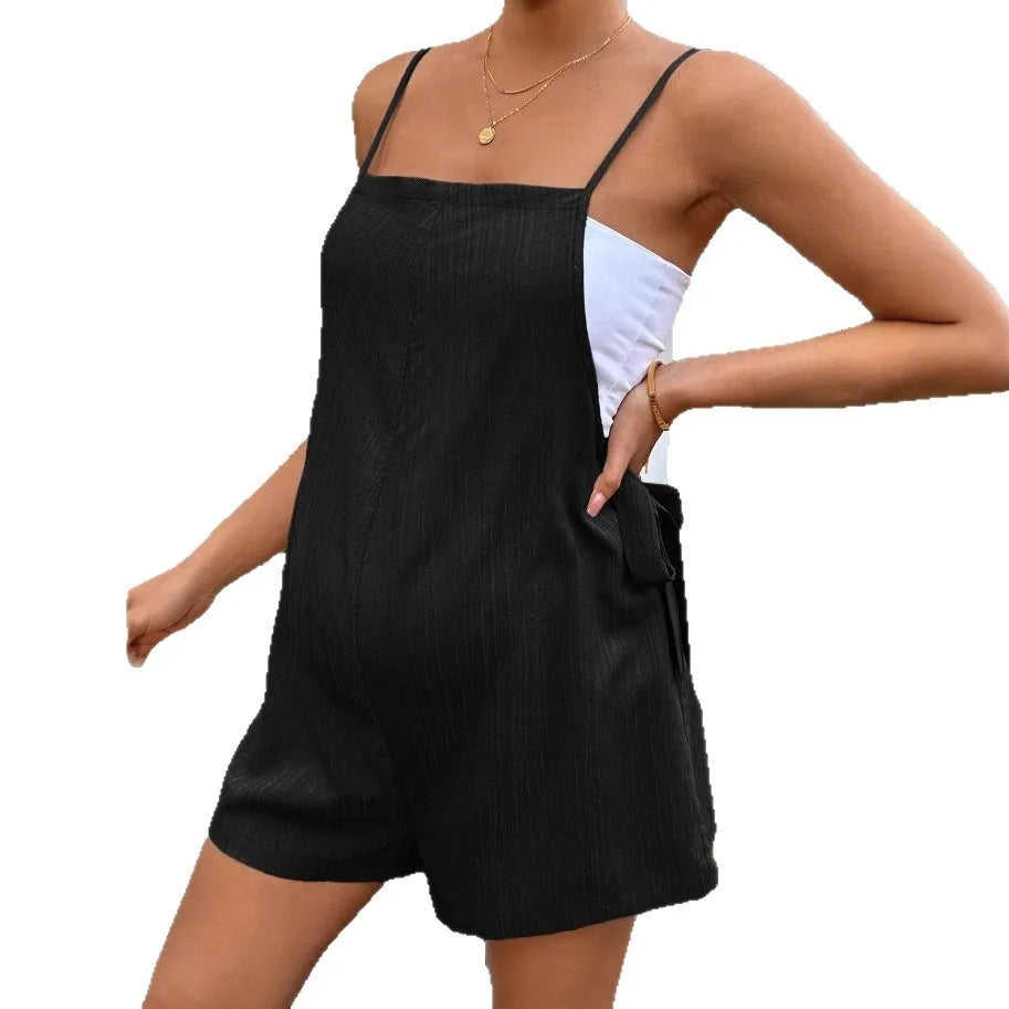 Strappy Maternity Romper
