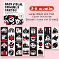 High-Contrast Black & White Baby Cards