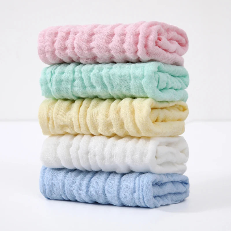 Muslin Gauze Washcloths 5-Pack