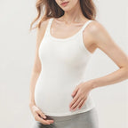 Ribbed Nursing Cami with Built-in Cups