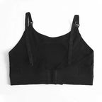 Seamless Black Hands-Free Pumping Bra