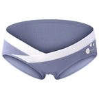 Printed V-Waist Under-Bump Maternity Brief – maternity panties