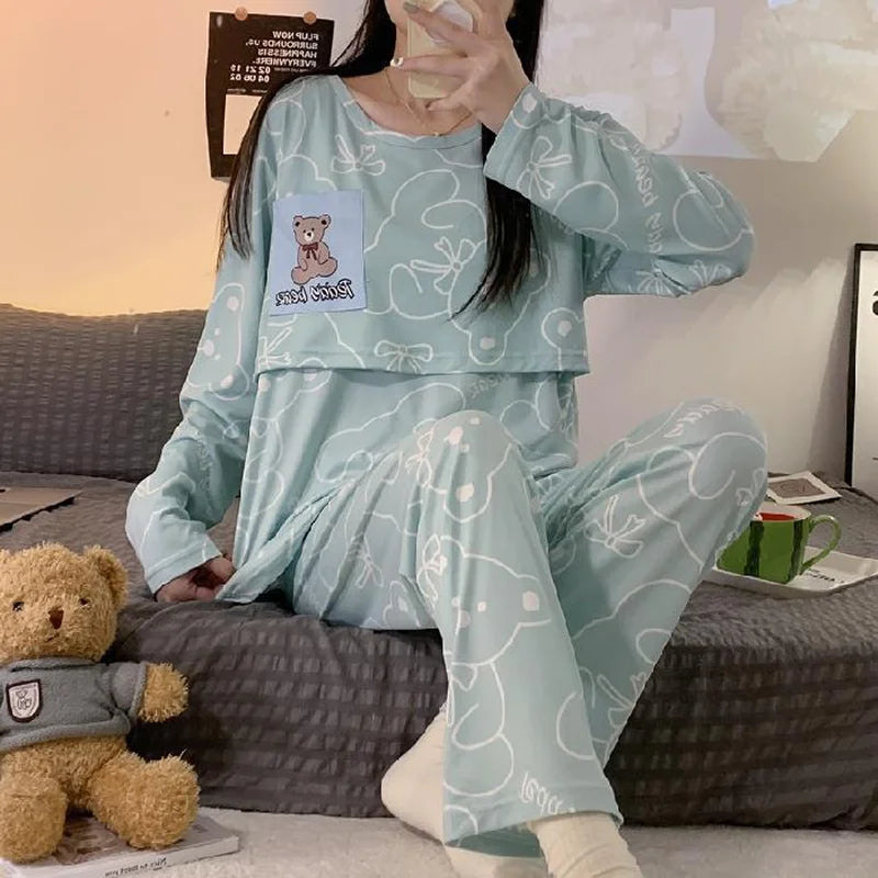 2-Piece Nursing Pajama Set