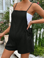 Strappy Maternity Romper