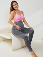 Seamless High-Waist Maternity Leggings – pregnancy leggings