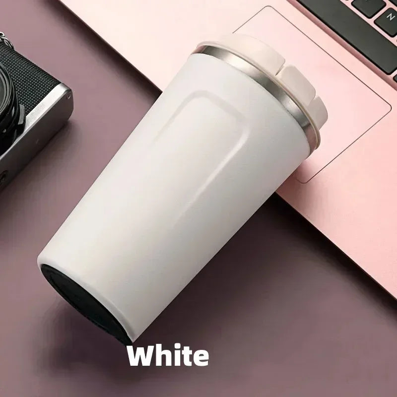 Leak-Proof Insulated Coffee Travel Mug