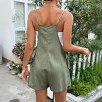 Strappy Maternity Romper
