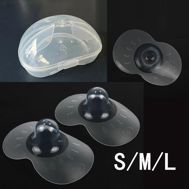 Silicone Nipple Shields with Case