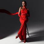 Halter Backless Bodycon Maternity Evening Gown – maternity photoshoot dress