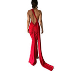 Halter Backless Bodycon Maternity Evening Gown – bodycon maternity dress
