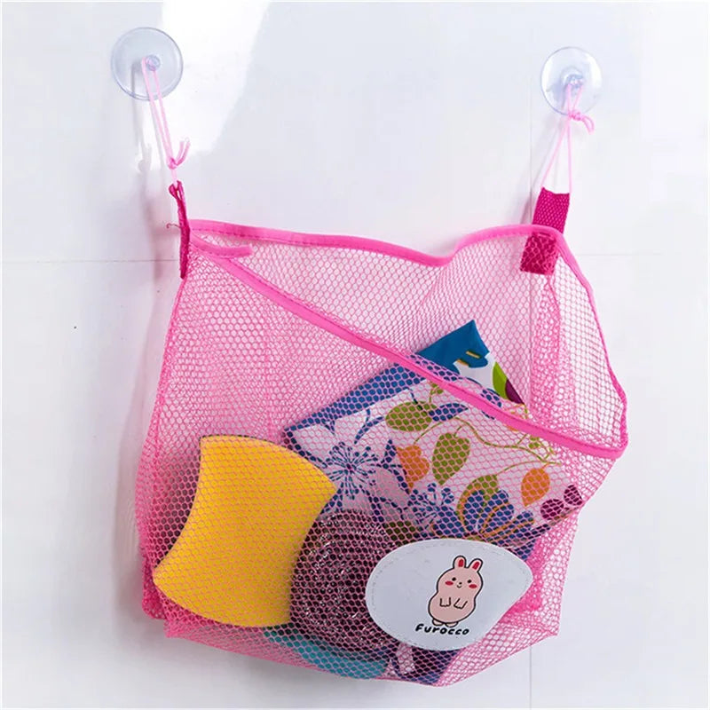 Bath Toy Storage Net with Suction Cups – bath toy organizer