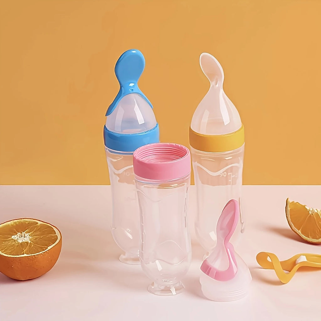 4pc Squeeze Spoon & Fresh Feeder Set