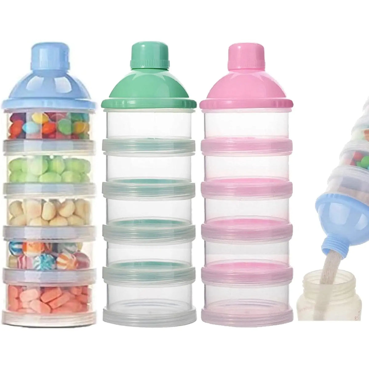 Stackable Formula Dispenser (4/5 Tier)