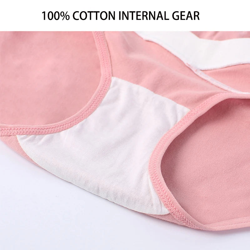 Printed V-Waist Under-Bump Maternity Brief