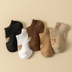Bear Ankle Baby Socks 5-Pack