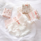 Bow Lace Mid-Waist Briefs, 5-Pack