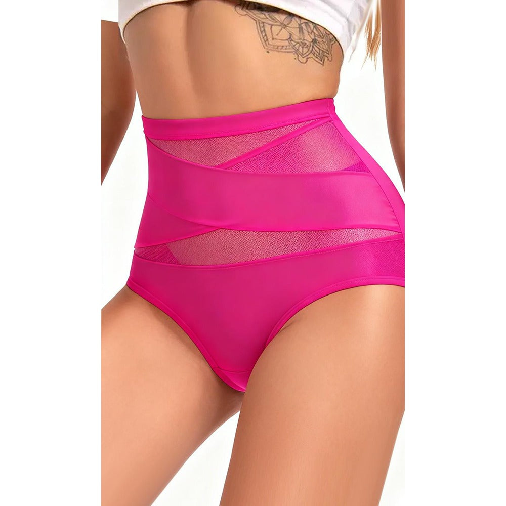 Cross-Smoothing High-Waist Briefs, 4-Pack