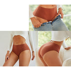 Seamless High-Waist Briefs, 4-Pack