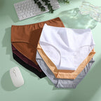 Seamless High-Waist Briefs, 4-Pack